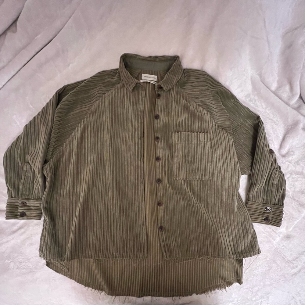 Urban Outfitters Corduroy Flannel